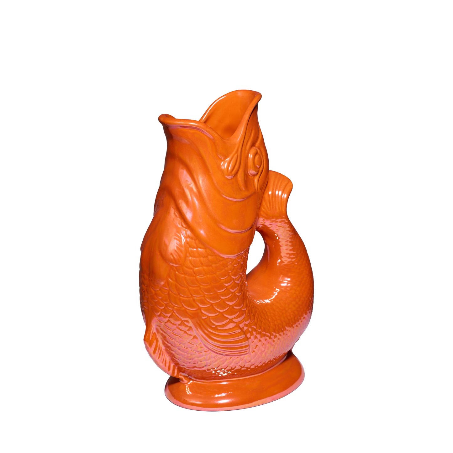 Orange Lustre Original Gluggle Jug