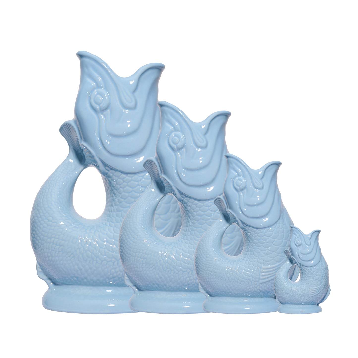 Pale Blue Original Gluggle Jug