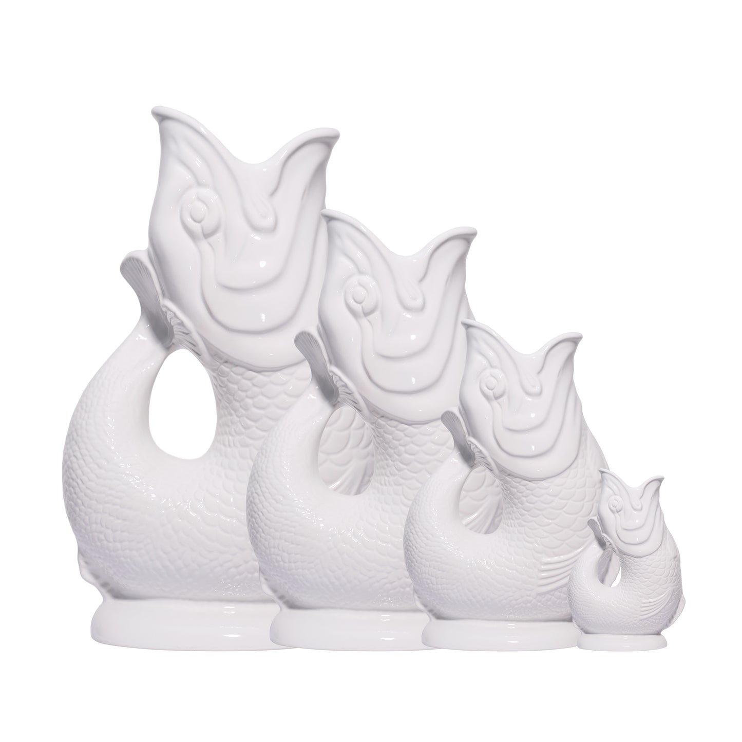 White Original Gluggle Jug