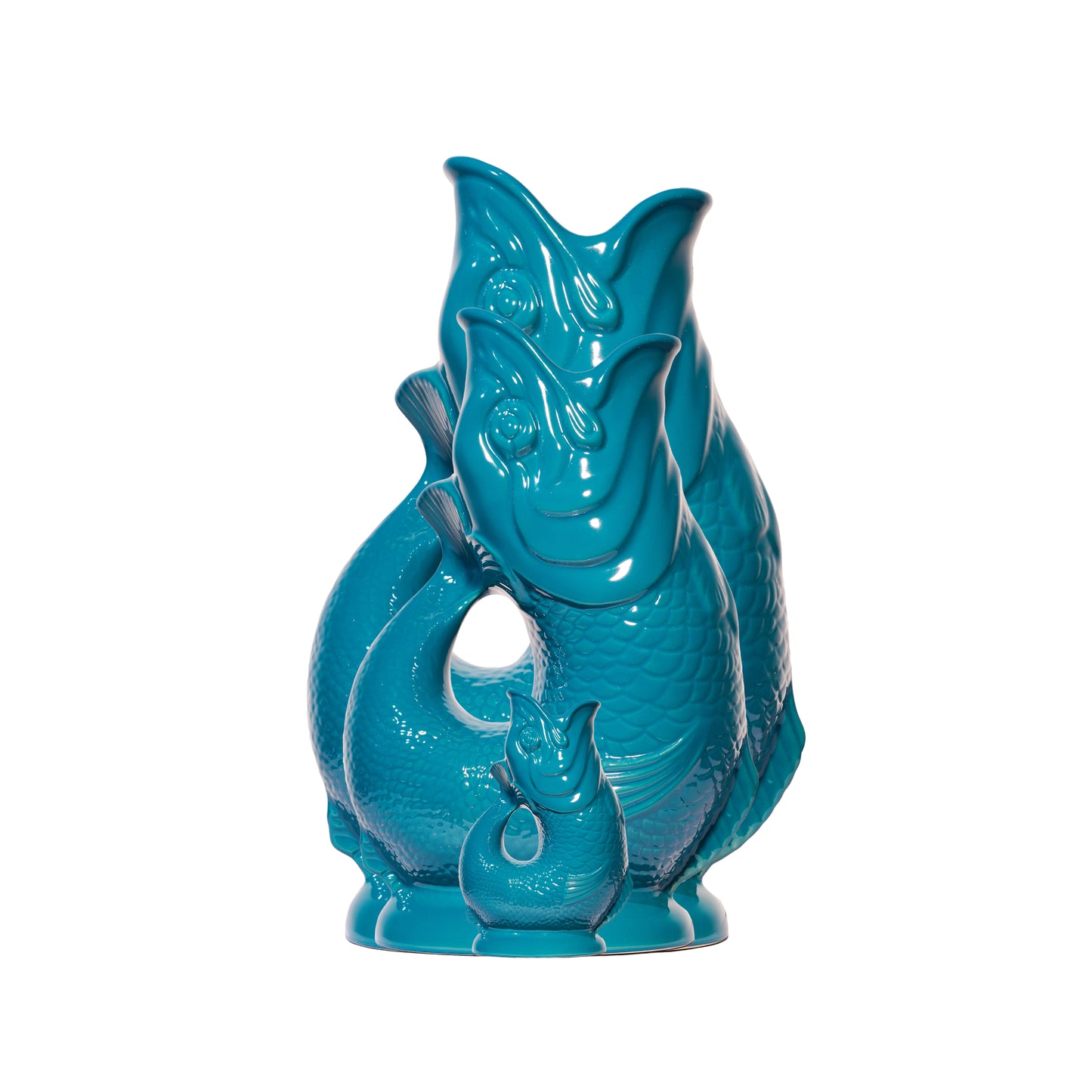 Teal Original Gluggle Jug