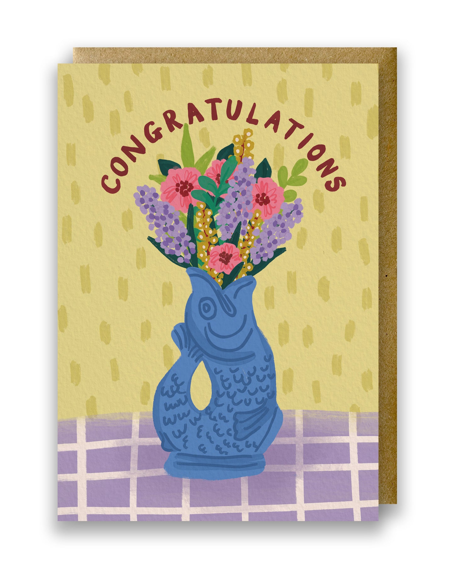Gluggle Jug Greeting Card Congratulations