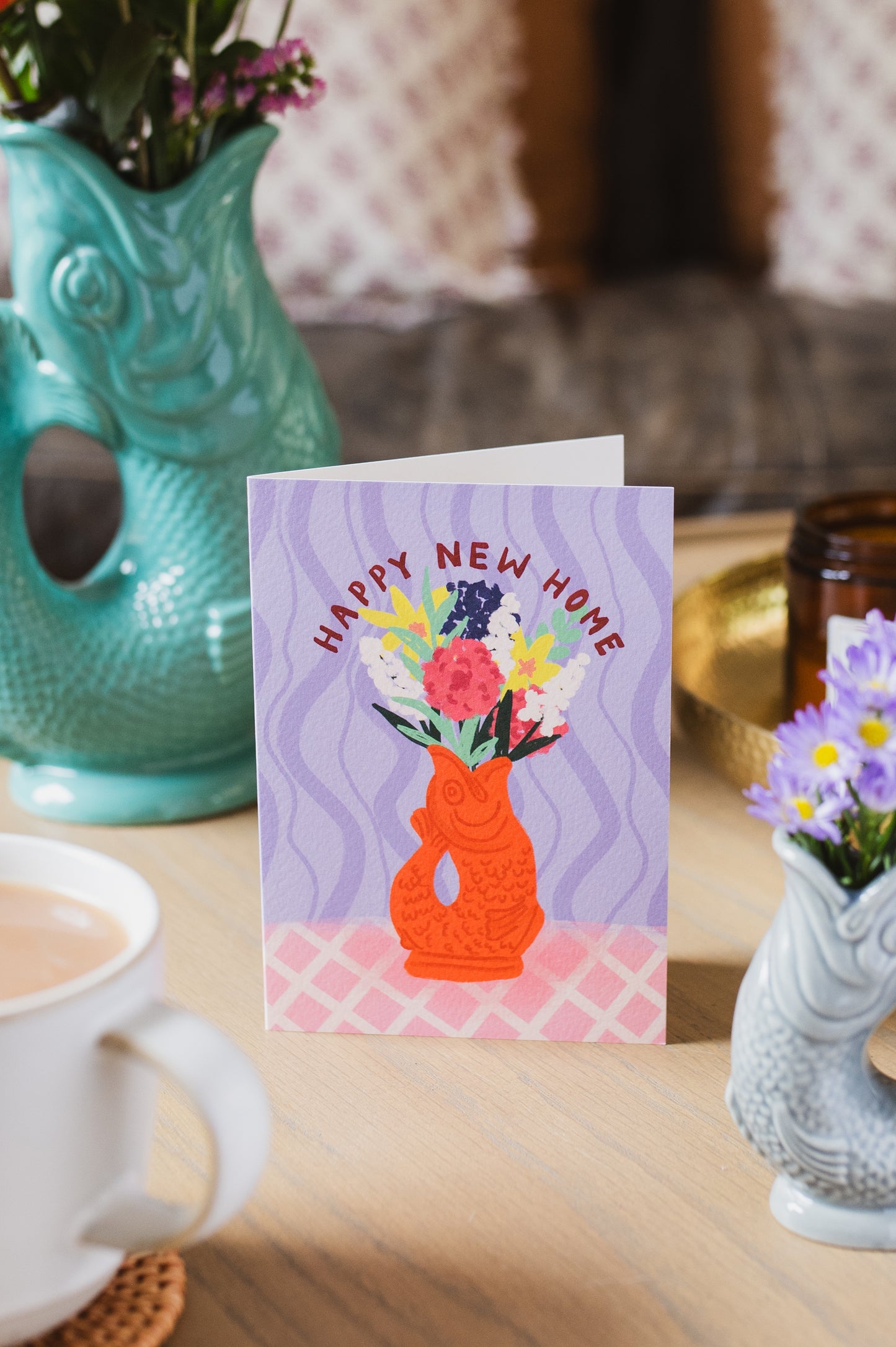 Just Married Greeting Card