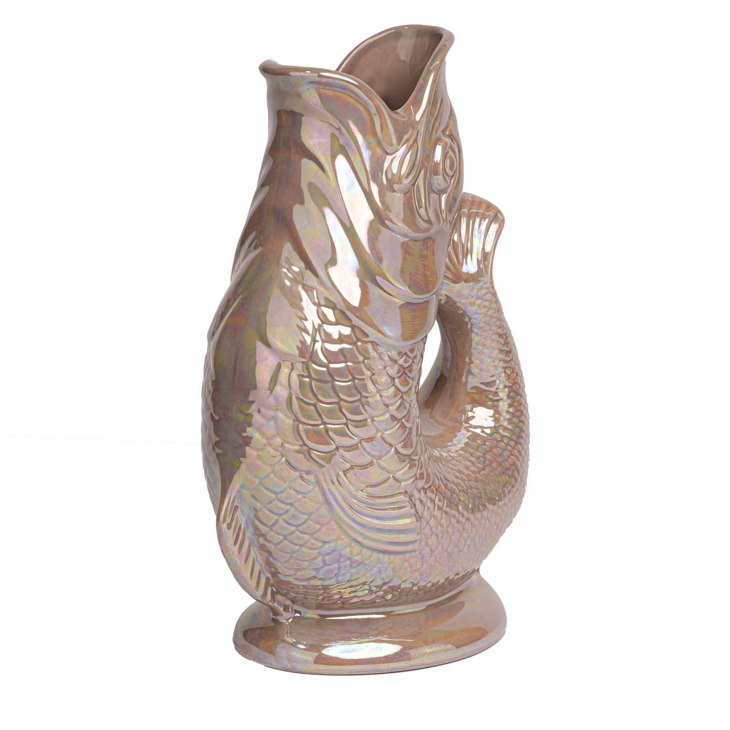 NEW! Mushroom Lustre Original Gluggle Jug