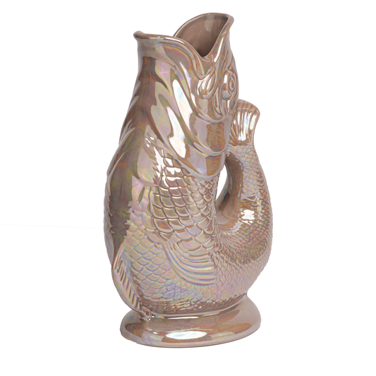 NEW! Mushroom Lustre Original Gluggle Jug
