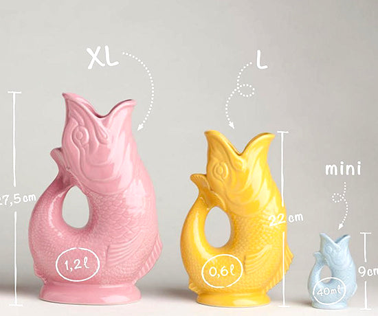 Turquoise Original Gluggle Jug