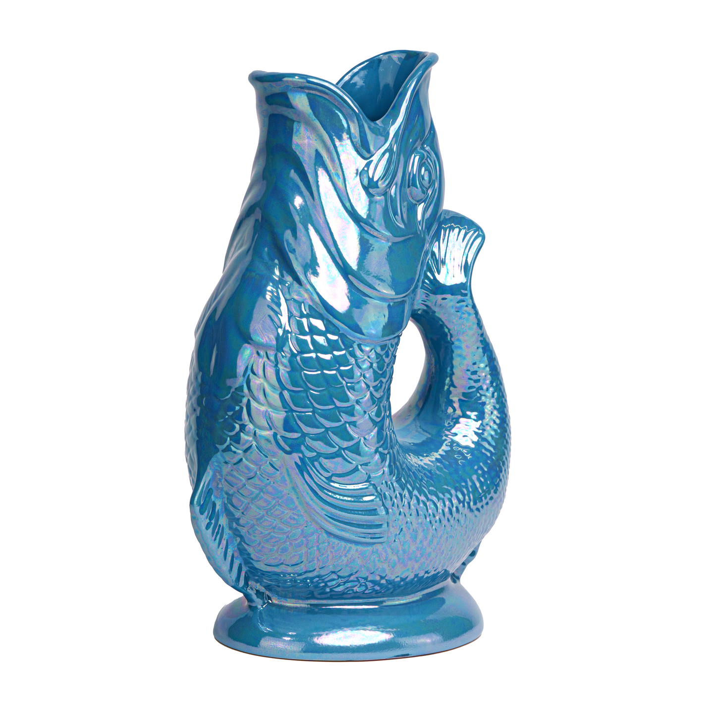 NEW! - Turquoise Lustre Original Gluggle Jug