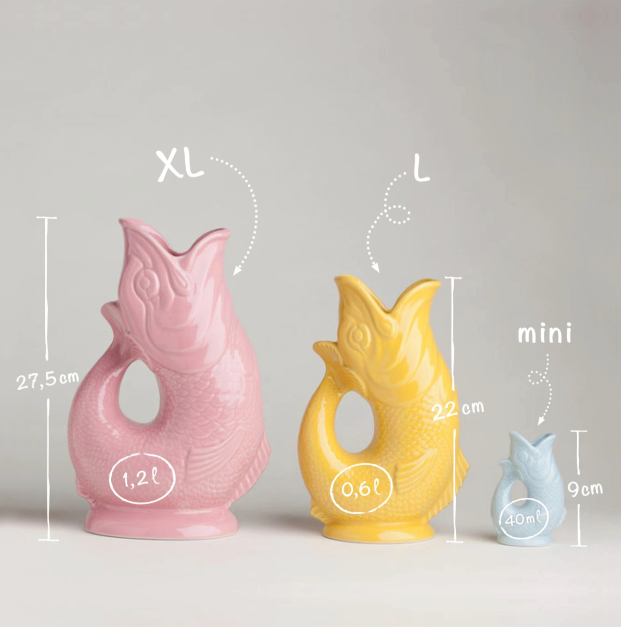 Yellow Original Gluggle Jug