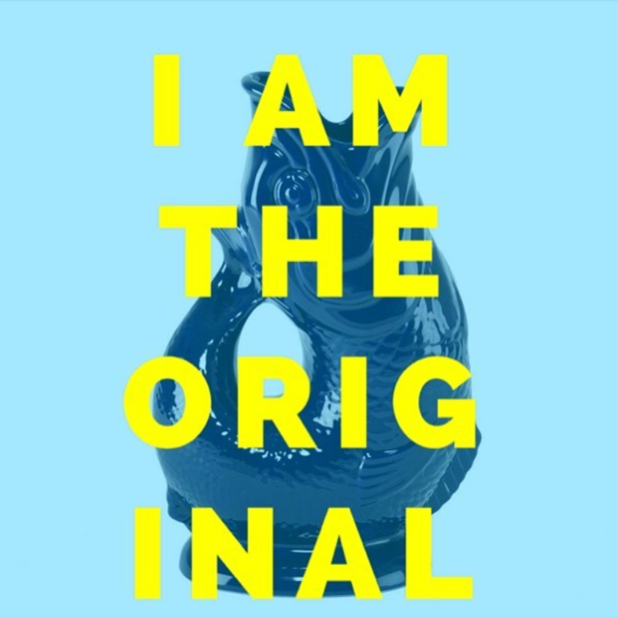 Sea Blue Original Gluggle Jug