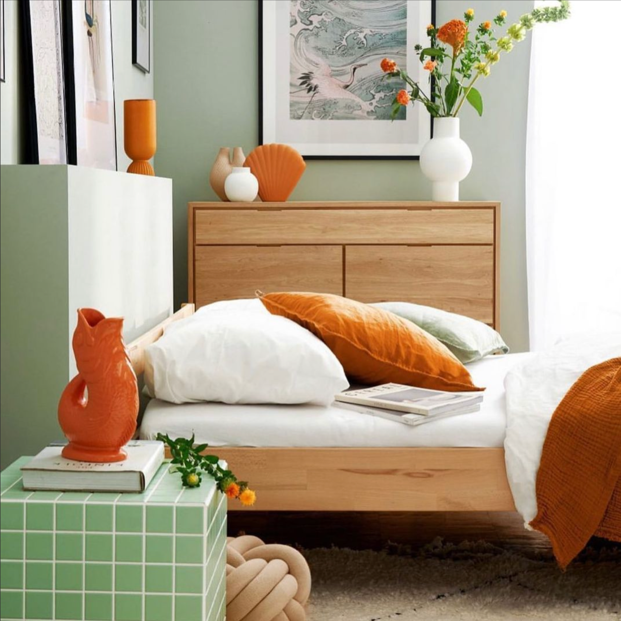 Orange Original Gluggle Jug