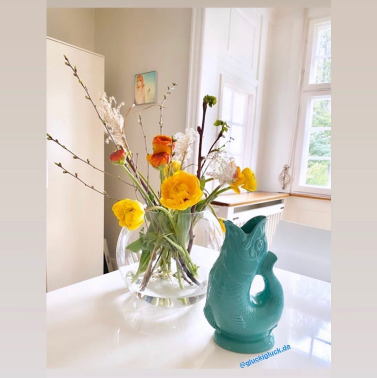 Sea Green Original Gluggle Jug