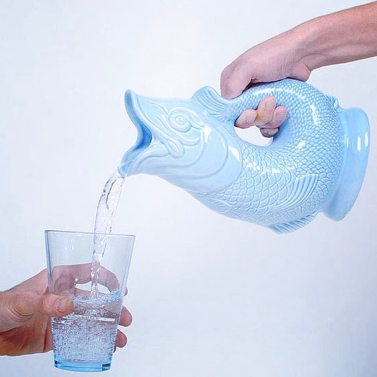 Pale Blue Original Gluggle Jug