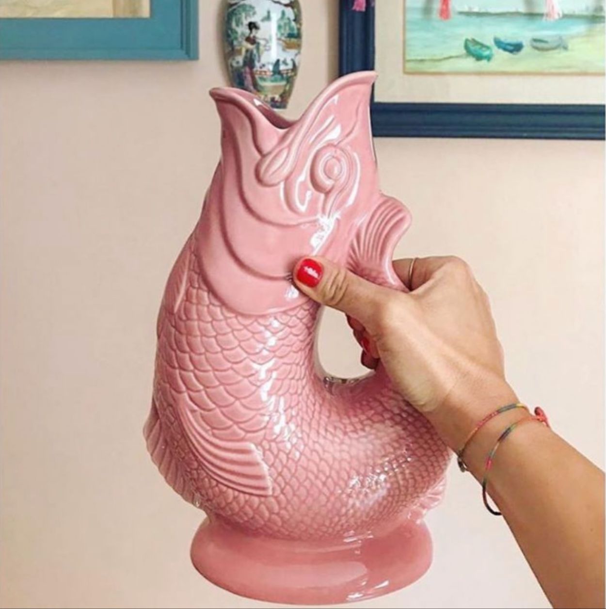 Pink Original Gluggle Jug