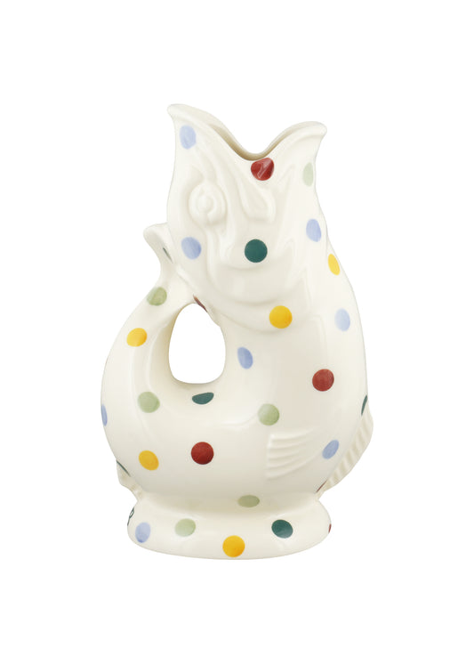 NEW Polka Dot Original Gluggle Jug