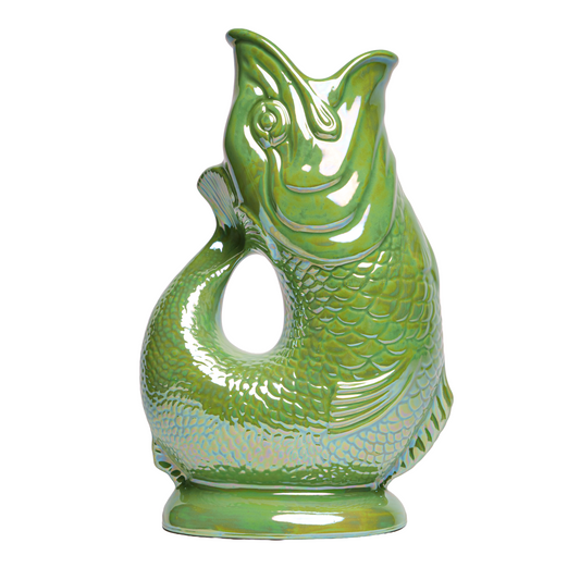 Apple Green Lustre Original Gluggle Jug