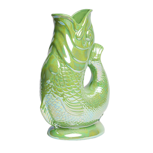 Apple Green Lustre Original Gluggle Jug