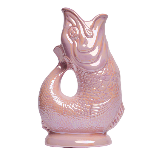 Baby Pink Lustre Original Gluggle Jug