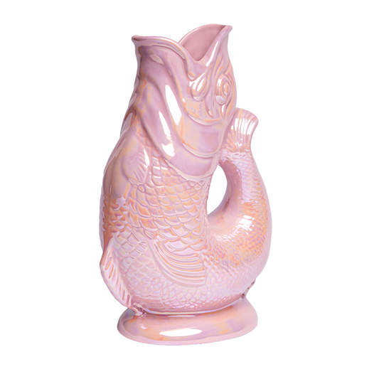 Baby Pink Lustre Original Gluggle Jug