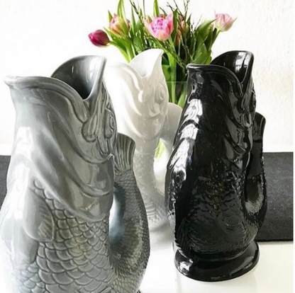 Dark Grey Lustre Original Gluggle Jug