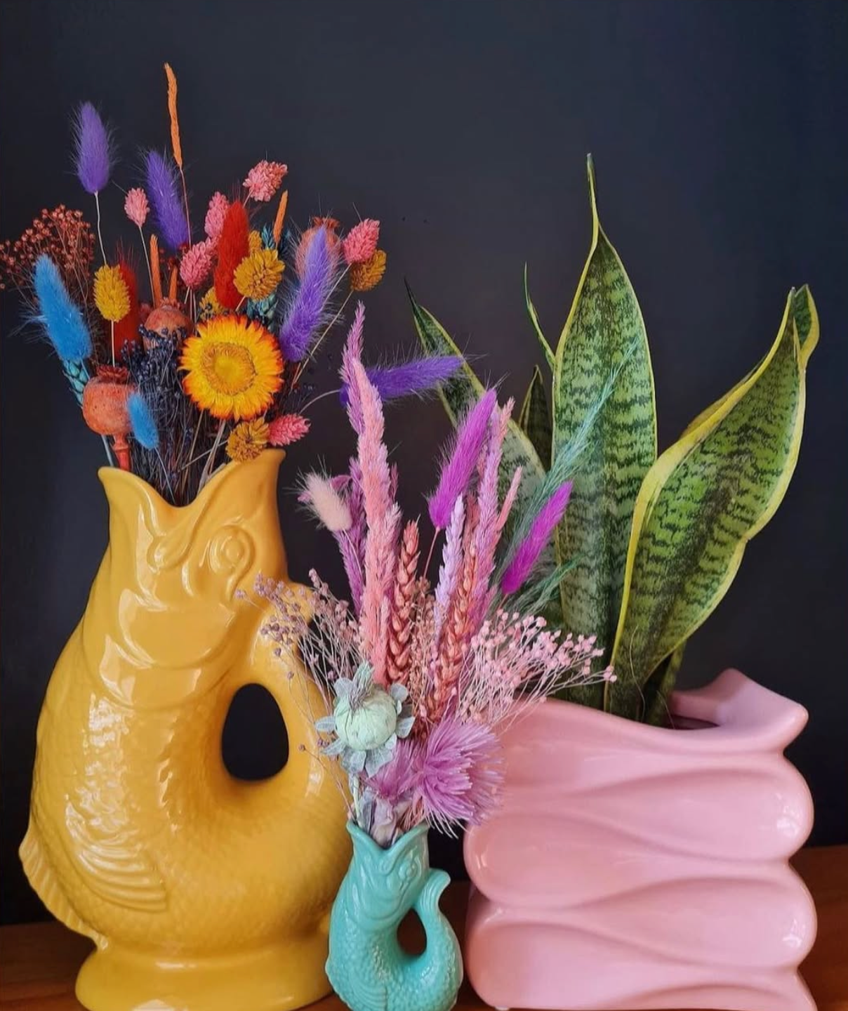Yellow Lustre Original Gluggle Jug