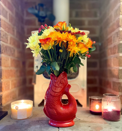 Red Lustre Original Gluggle Jug