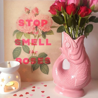 Baby Pink Lustre Original Gluggle Jug