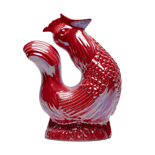 NEW! The Original Cluckle Jug Red Lustre