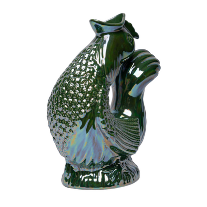 NEW! The Original Cluckle Jug Green Lustre