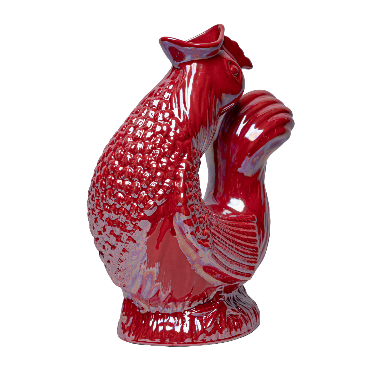 NEW! The Original Cluckle Jug Red Lustre