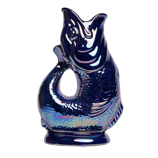Cobalt Blue Lustre Original Gluggle Jug
