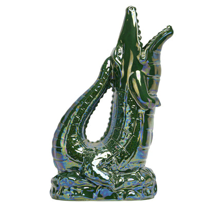 The Original Croggle Jug Green Lustre