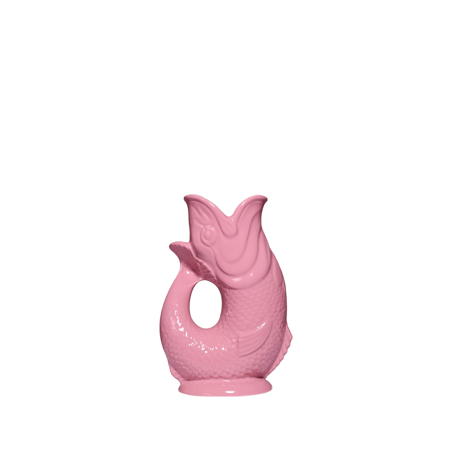 Pink Original Gluggle Jug pitcher fish vase