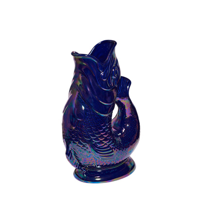 Cobalt Blue Lustre Original Gluggle Jug