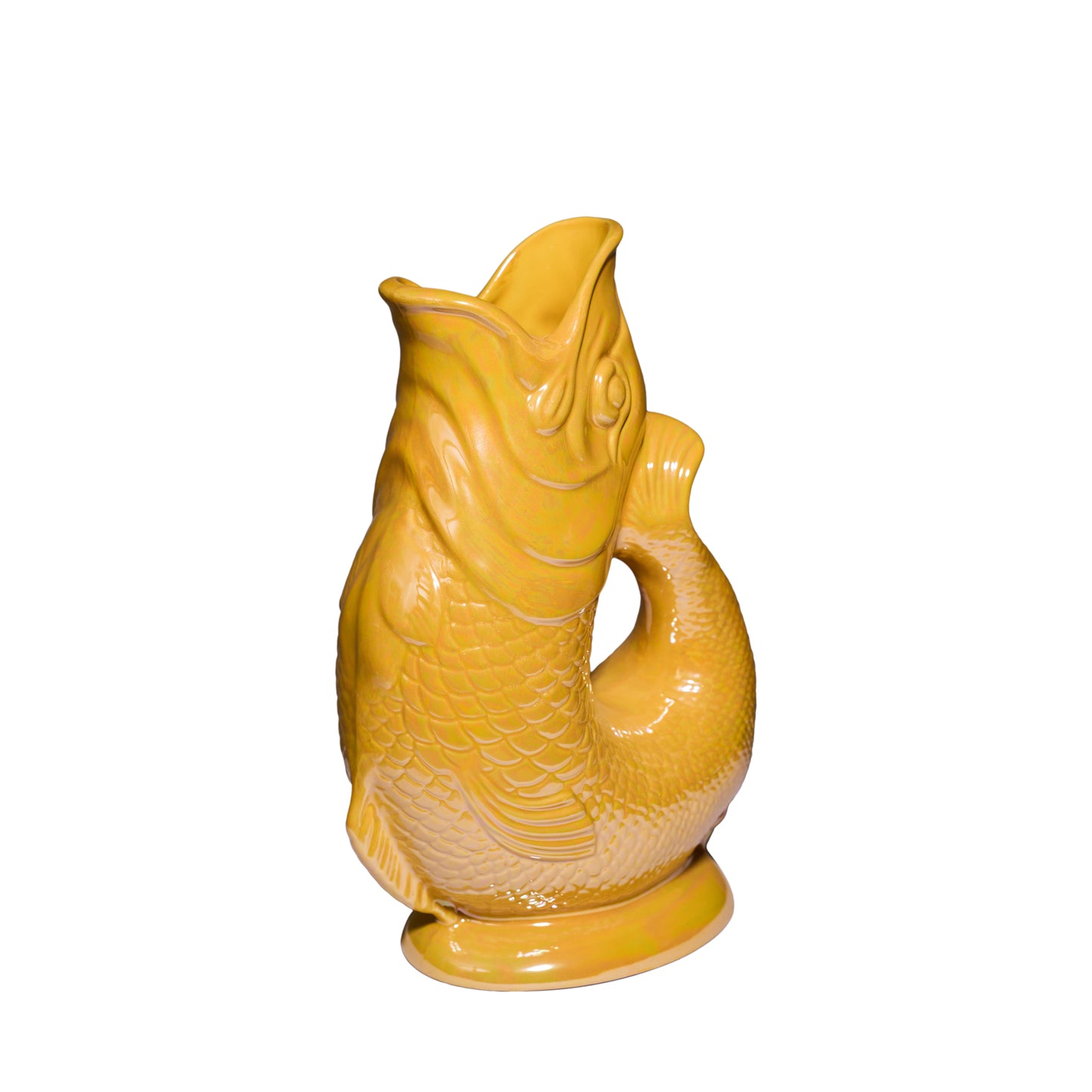 Yellow Lustre Original Gurgling Gluggle Jug Water jug Vase