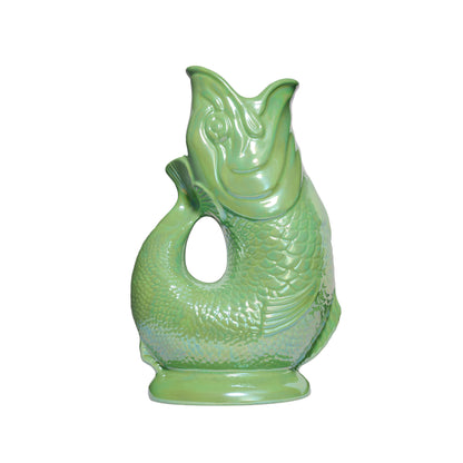 Apple Green Lustre Original Gluggle Jug