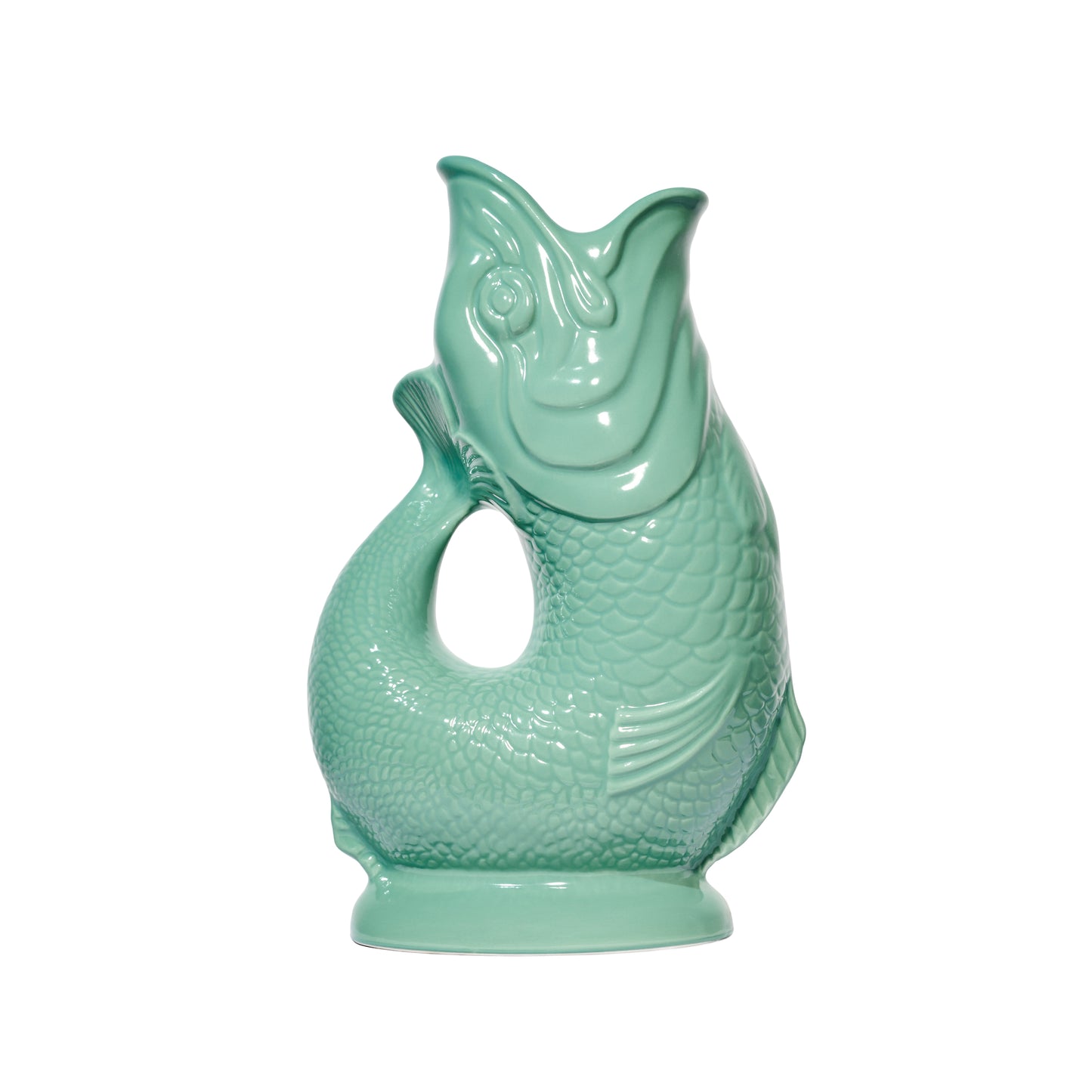 Sea green Gurgling Original Gluggle Jug Vase Jar