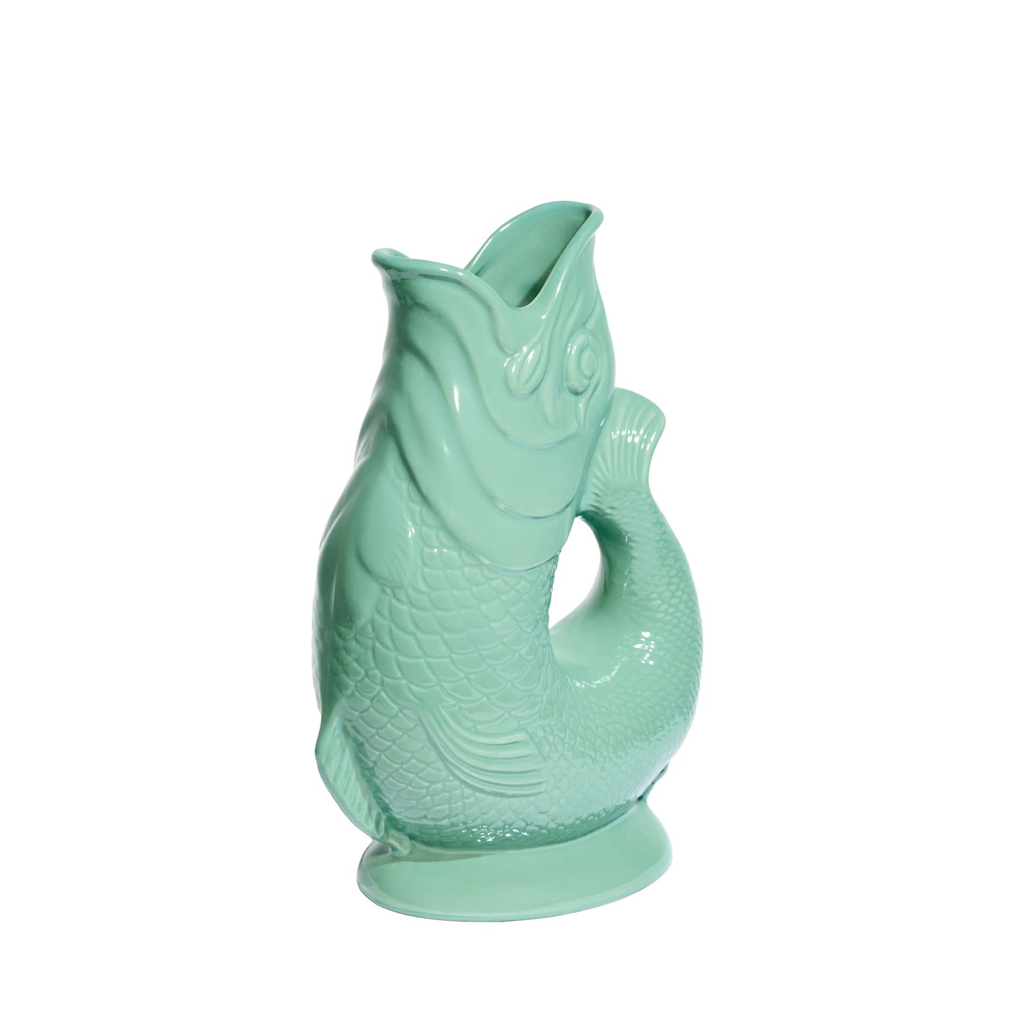 Sea green Gurgling Original Gluggle Jug Vase Jar