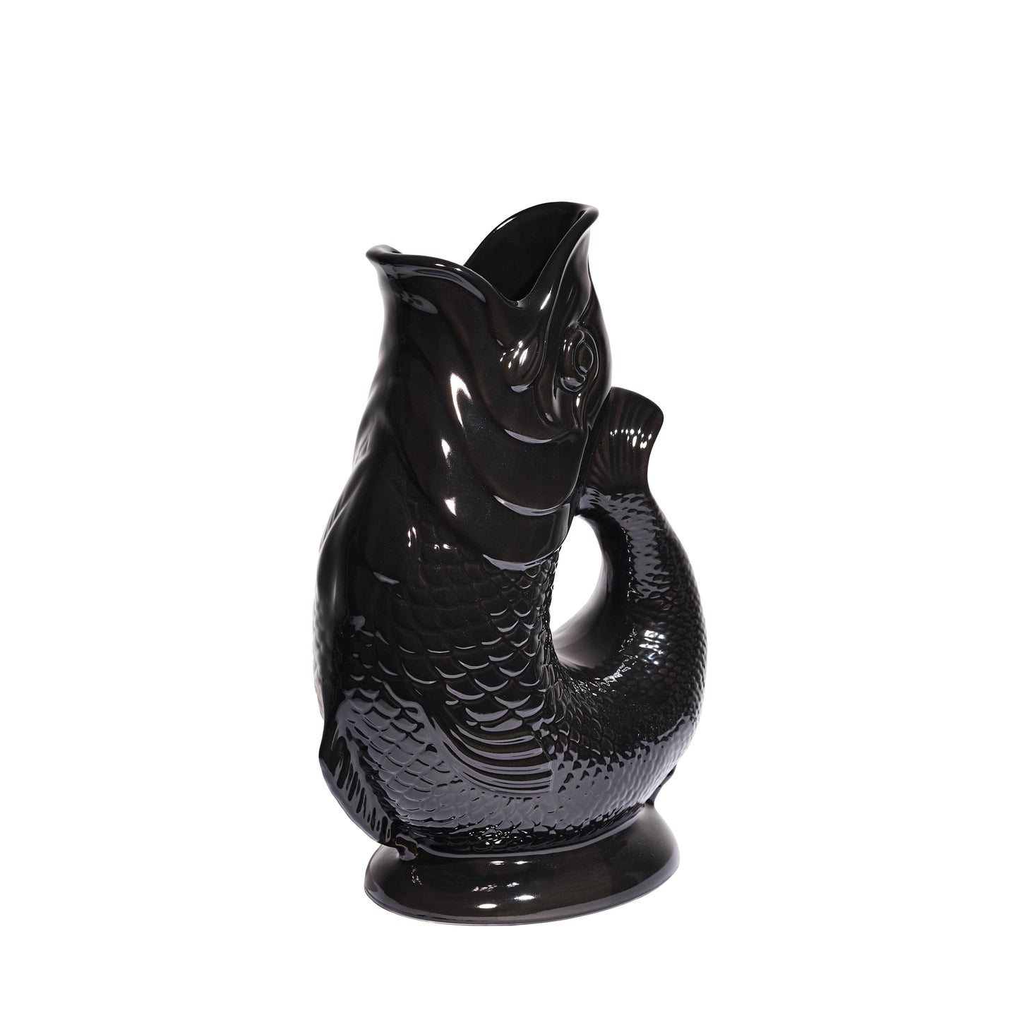 Black Original Gluggle Jug - Pitcher / Vase