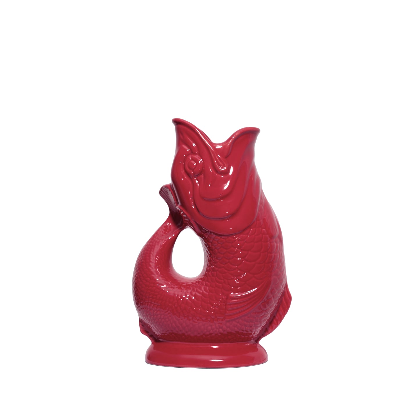 Cranberry Original Gluggle Jug Jar Pitcher