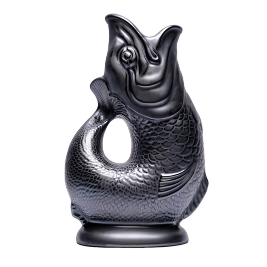 NEW! Matt Black Lustre Original Gluggle Jug
