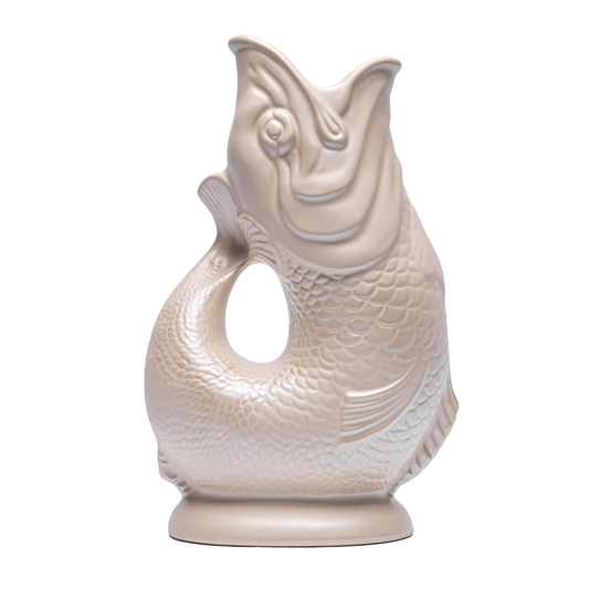 NEW! Matt Sand Lustre Original Gluggle Jug