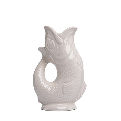NEW! Cream Original Gluggle Jug