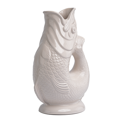 NEW! Cream Original Gluggle Jug