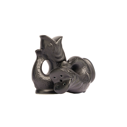 NEW! - Gluggle Salt & Pepper Set - Black Matt