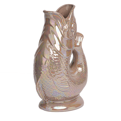 NEW! Mushroom Lustre Original Gluggle Jug