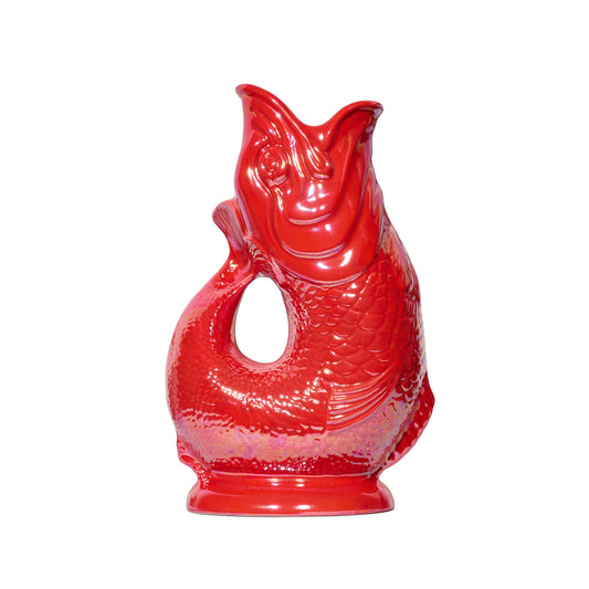 XL Red Lustre Original Gluggle Jug