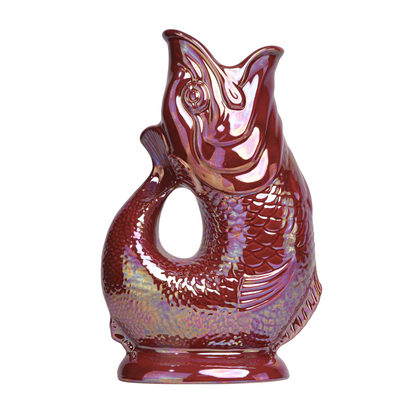 NEW! - Cranberry Lustre Original Gluggle Jug