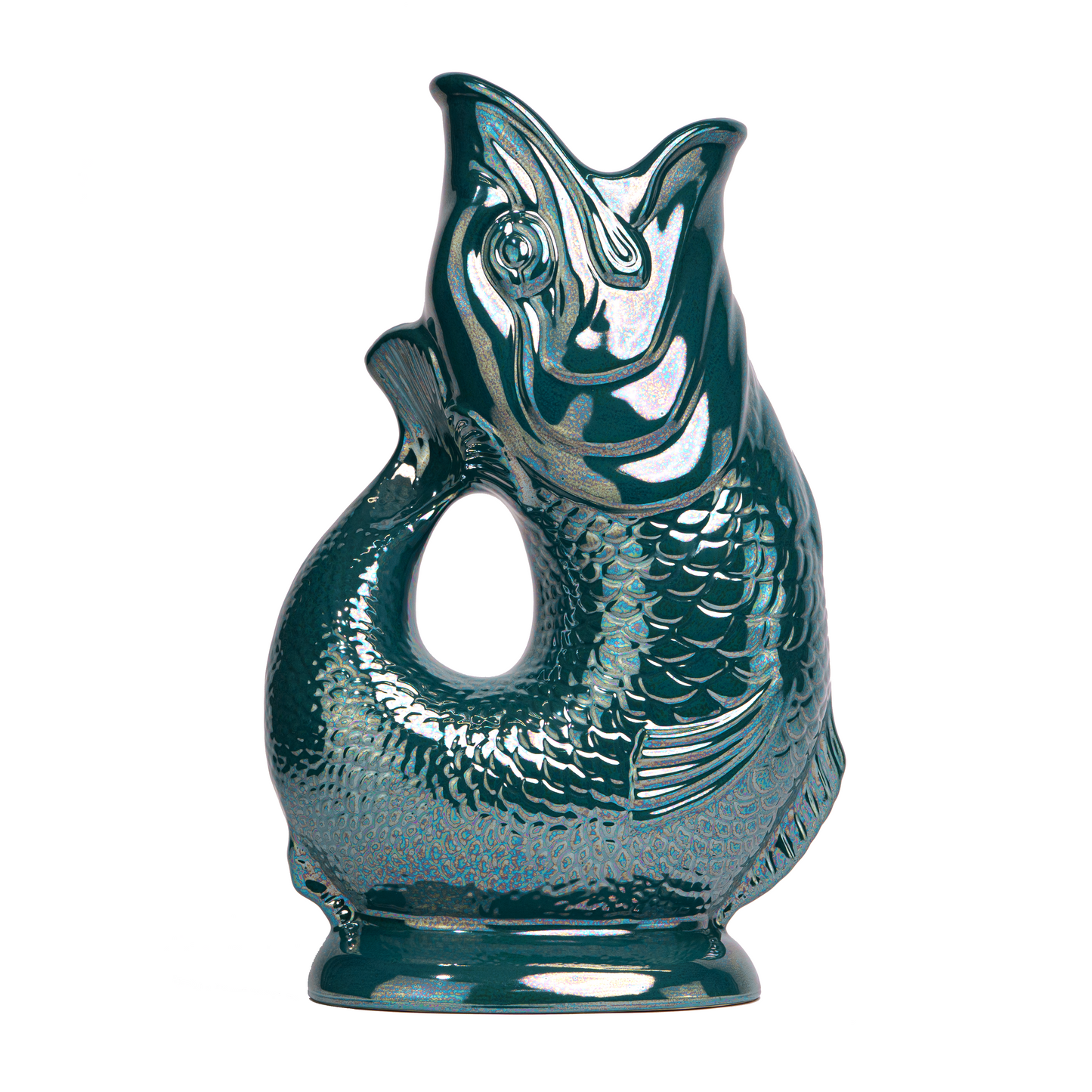 NEW! Teal Lustre Original Gluggle Jug