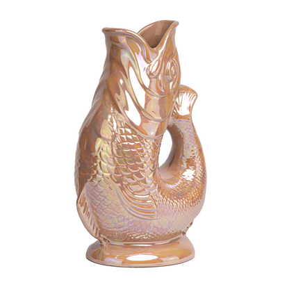 NEW! - Chowning Tan Lustre Original Gluggle Jug