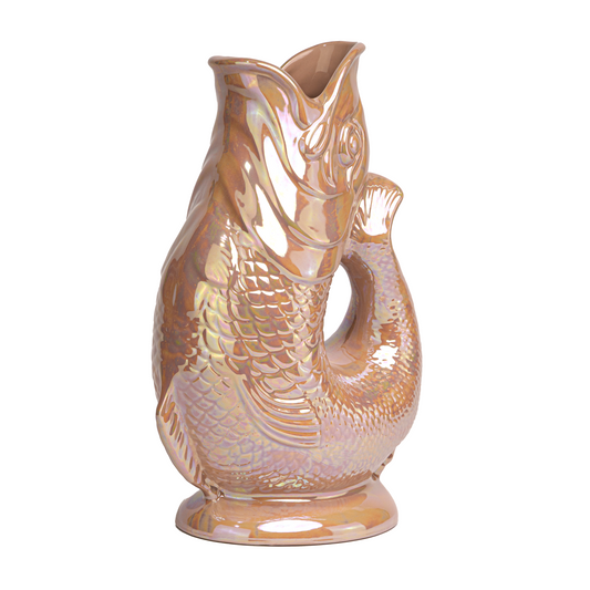 NEW! - Chowning Tan Lustre Original Gluggle Jug