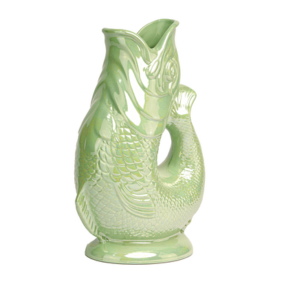 NEW! - Pistachio Lustre Original Gluggle Jug